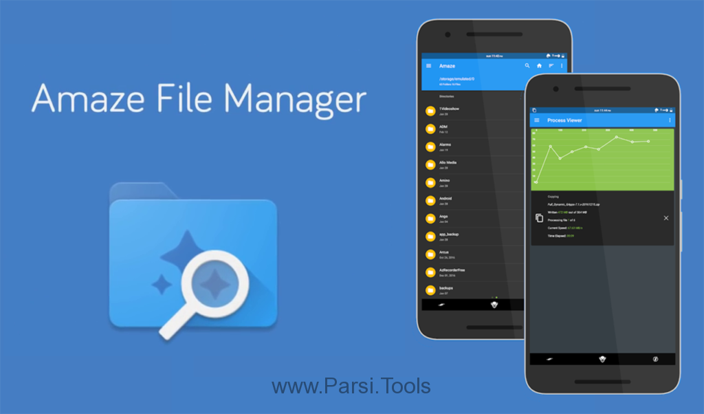 برنامه Amaze File Manager برای اندروید